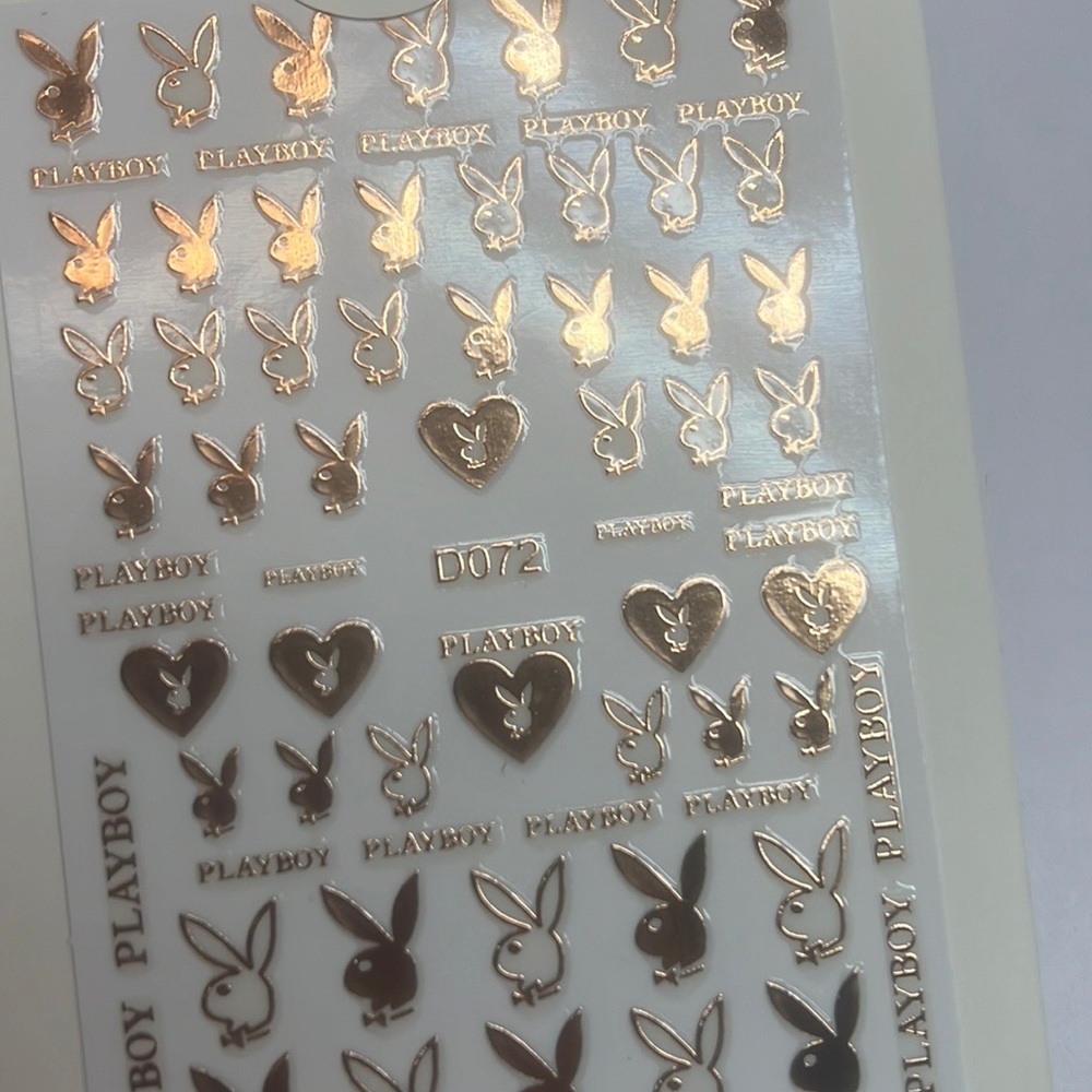 PLAYBOY BUNNY NAIL STICKERS